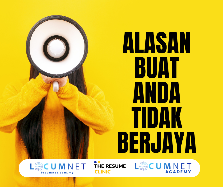 ALASAN BUAT ANDA TIDAK BERJAYA