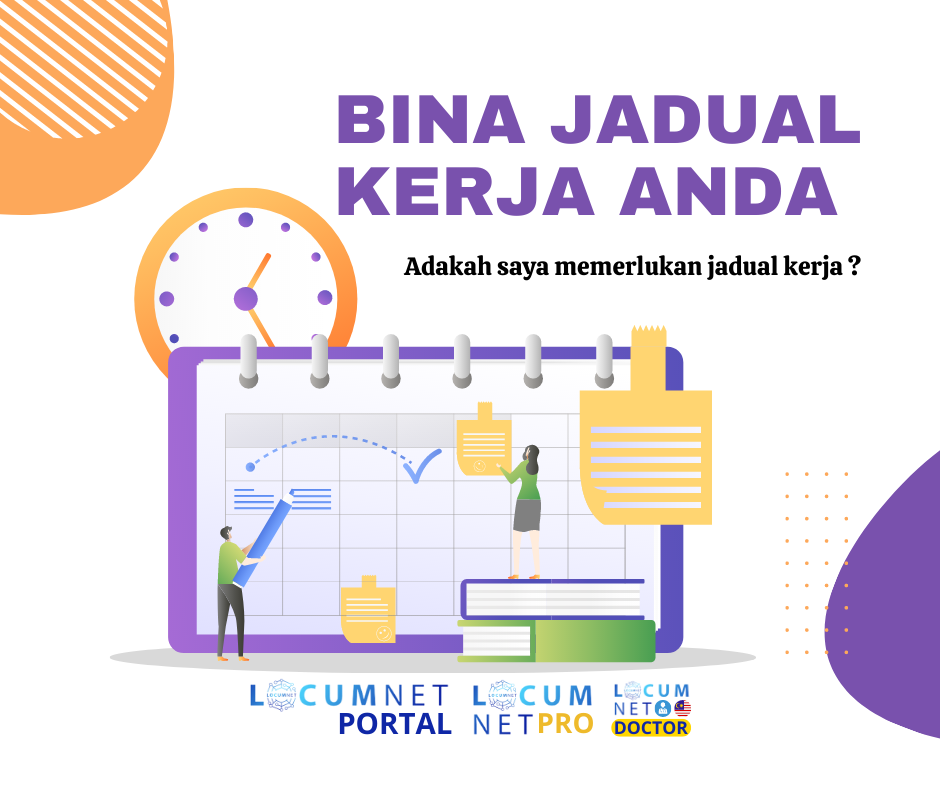 BINA JADUAL KERJA ANDA
