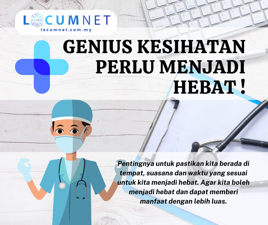 GENIUS KESIHATAN PERLU MENJADI HEBAT