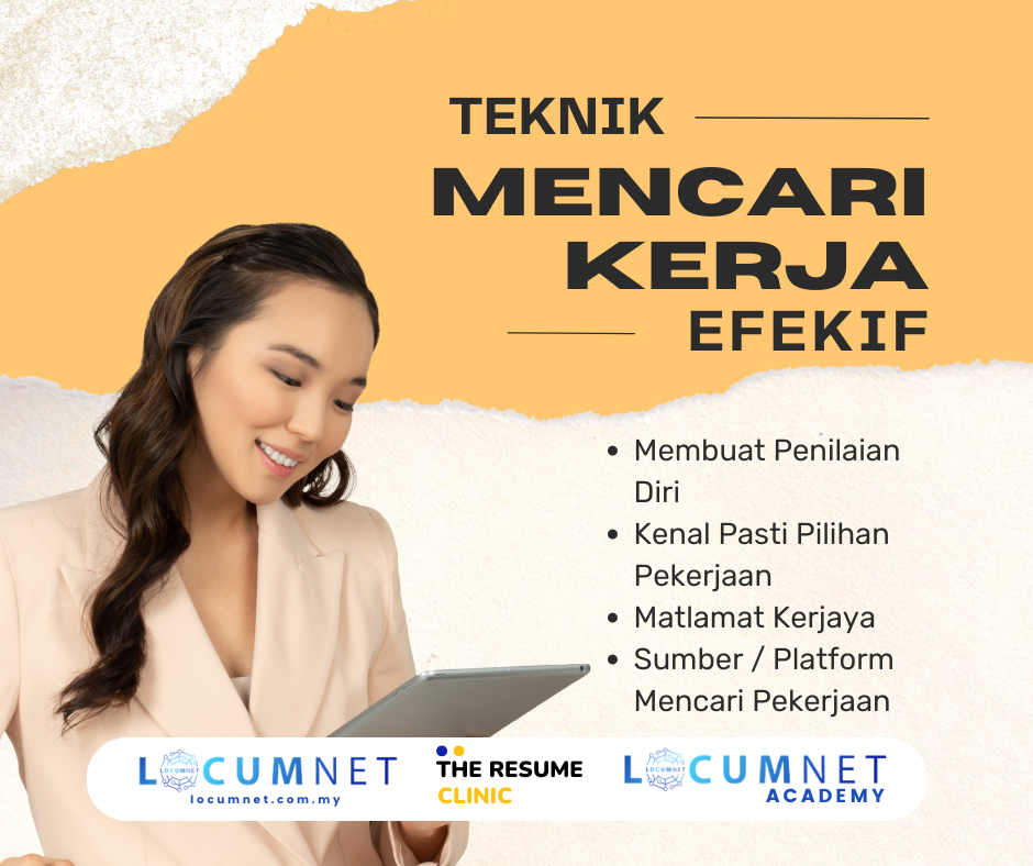TEKNIK MENCARI KERJA YANG EFEKTIF
