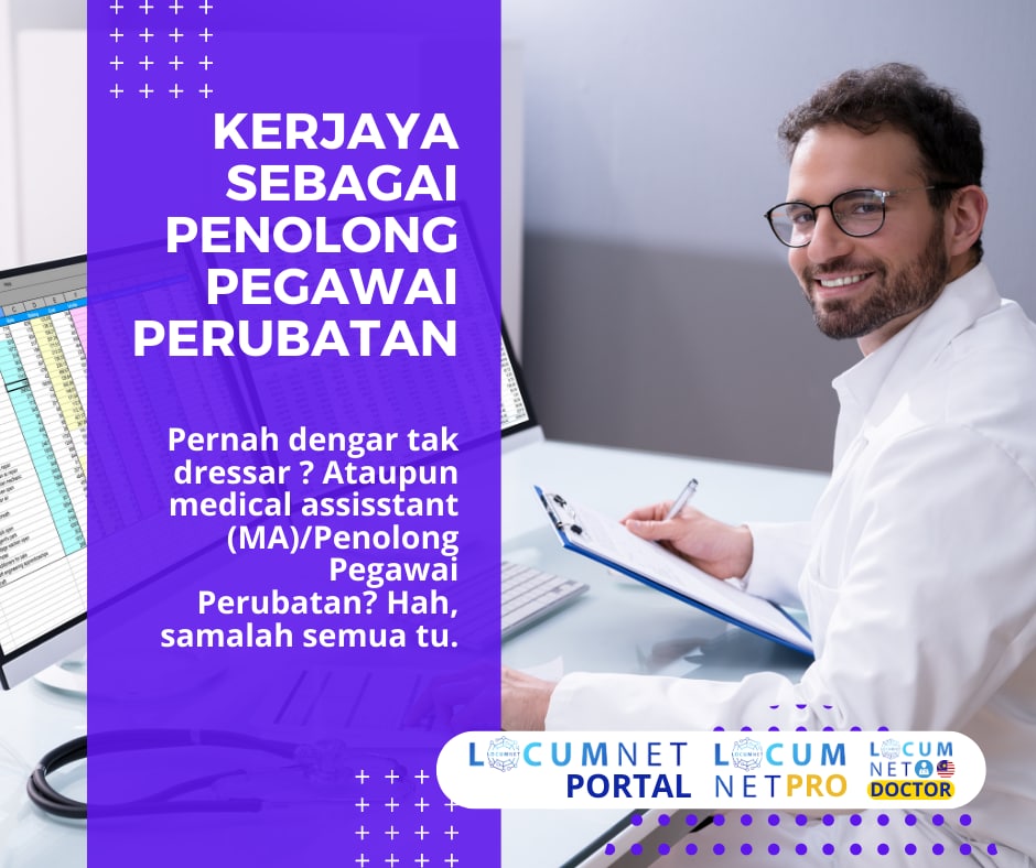 KERJAYA SEBAGAI PENOLONG PEGAWAI PERUBATAN