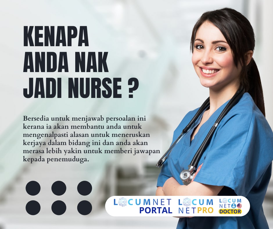 KENAPA ANDA NAK JADI NURSE ?