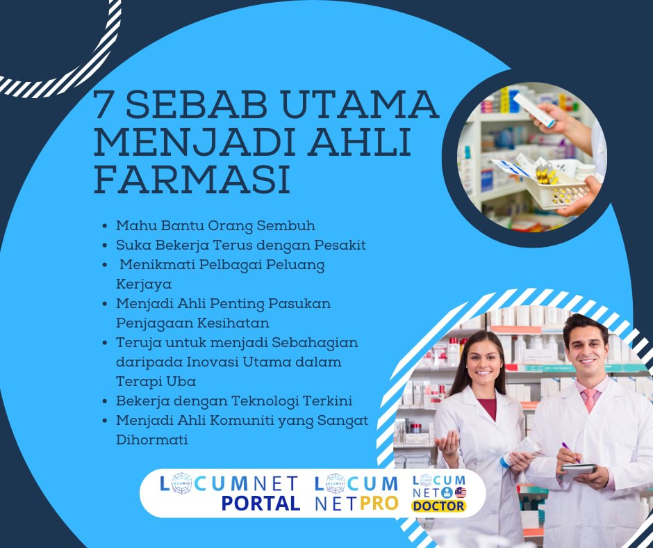 7 SEBAB UTAMA MENJADI AHLI FARMASI