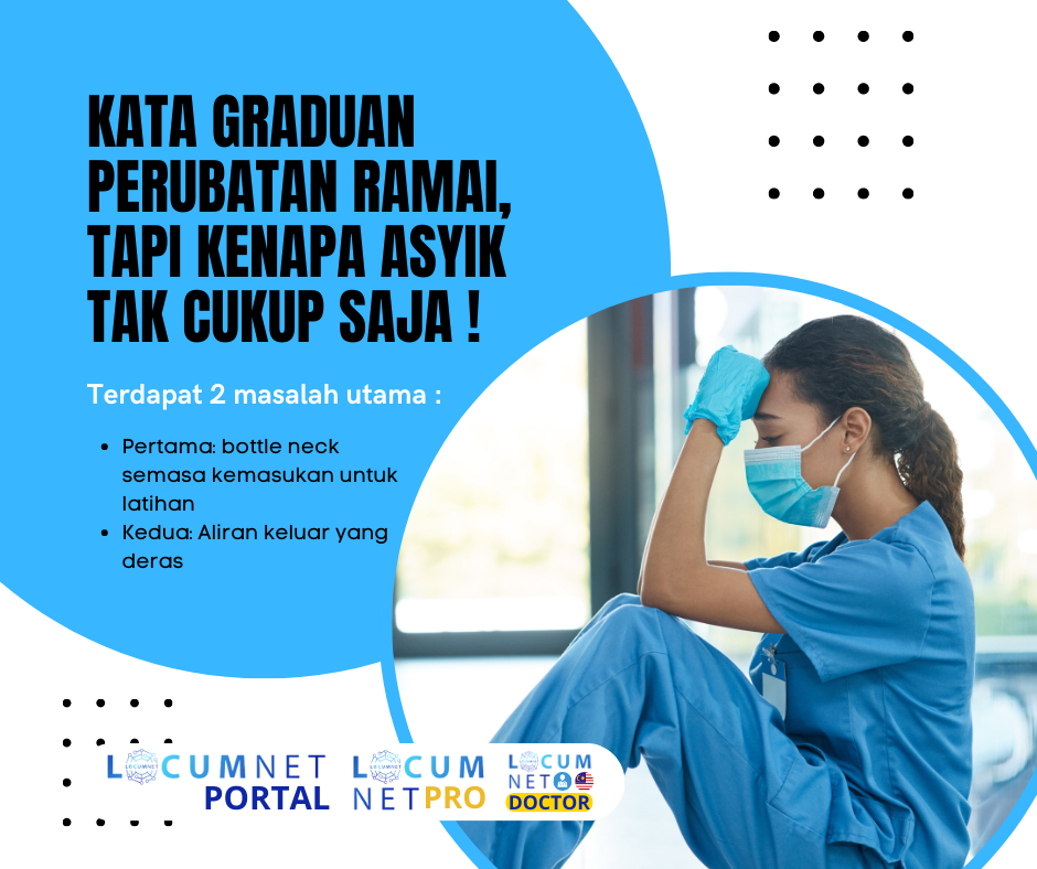 KATA GRADUAN PERUBATAN RAMAI, TAPI KENAPA ASYIK TAK CUKUP SAJA !