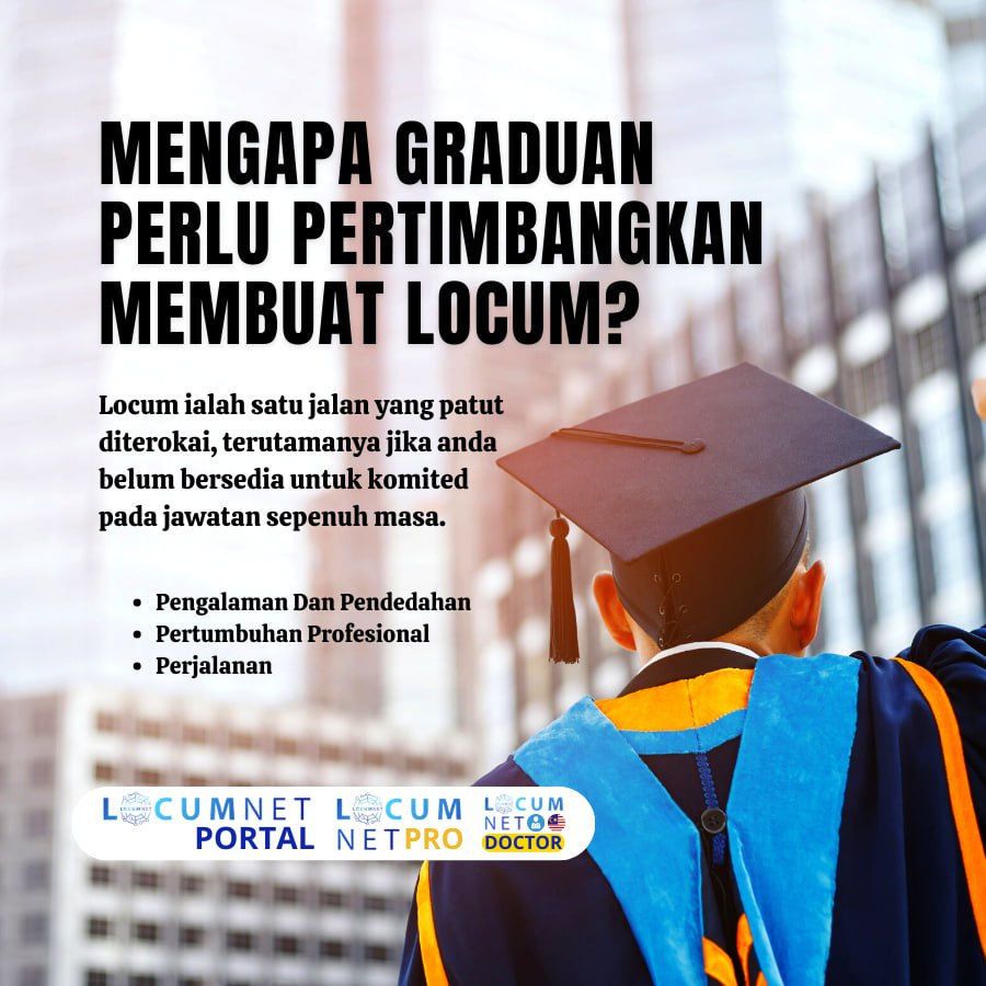 MENGAPA GRADUAN PERLU MEMPERTIMBANGKAN UNTUK MEMBUAT LOKUM ?