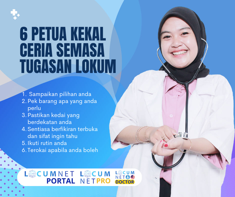 6 PETUA KEKAL CERIA SEMASA TUGASAN LOKUM