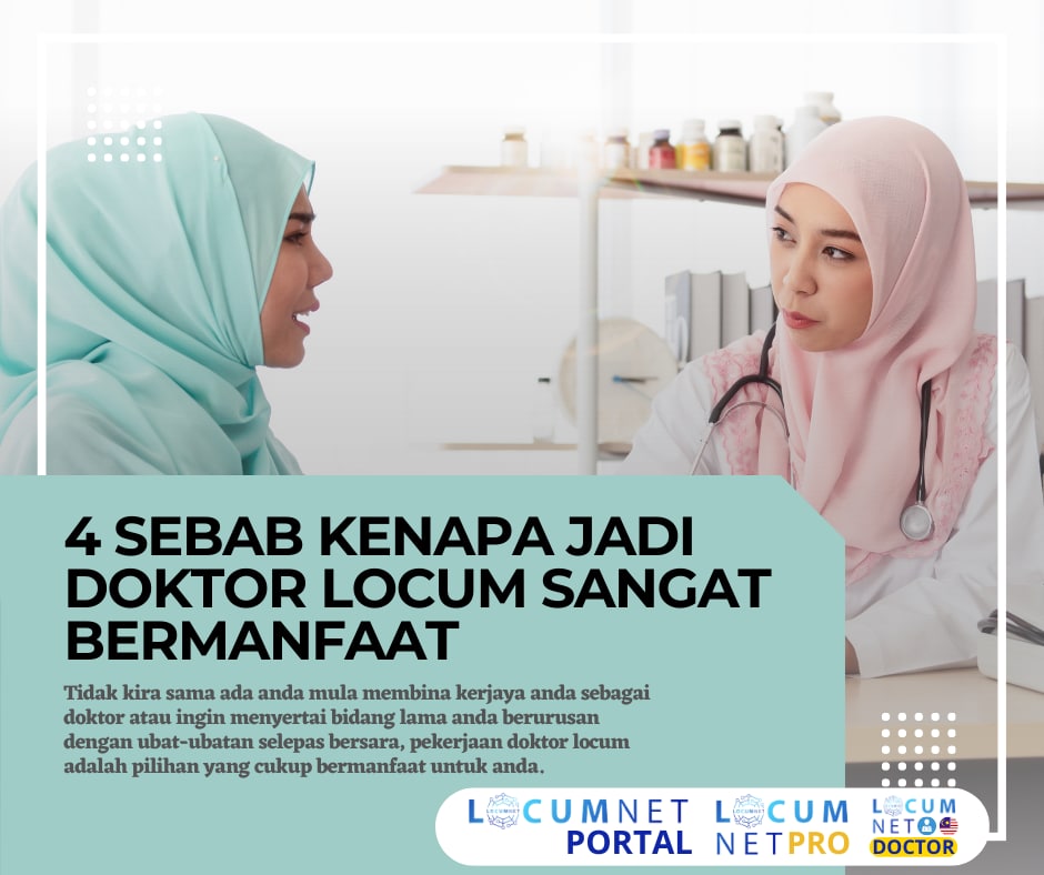 4 SEBAB KENAPA JADI DOKTOR LOKUM SANGAT BERMANFAAT