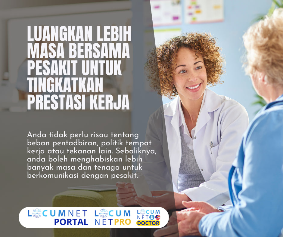 LUANGKAN LEBIH MASA BERSAMA PESAKIT BOLEH MENINGKATKAN PRESTAASI KERJA ANDA