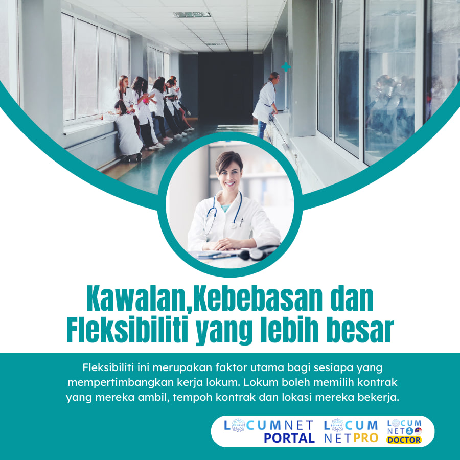 KAWALAN, KEBEBASAN DAN FLEKSIBILITI YANG LEBIH BESAR