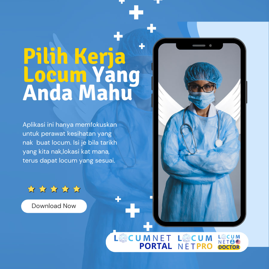 PILIH KERJA LOCUM YANG ANDA MAHU