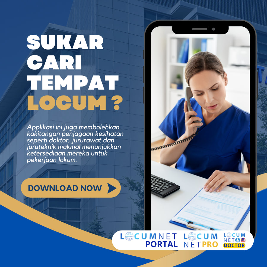 SUKAR NAK CARI TEMPAT LOCUM ?