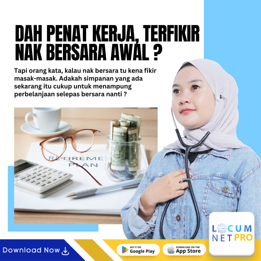 DAH PENAT KERJA, TERFIKIR NAK BERSARA AWAL ?