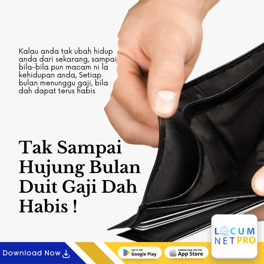 ” BANYAK NI JE TINGGAL GAJI ?”