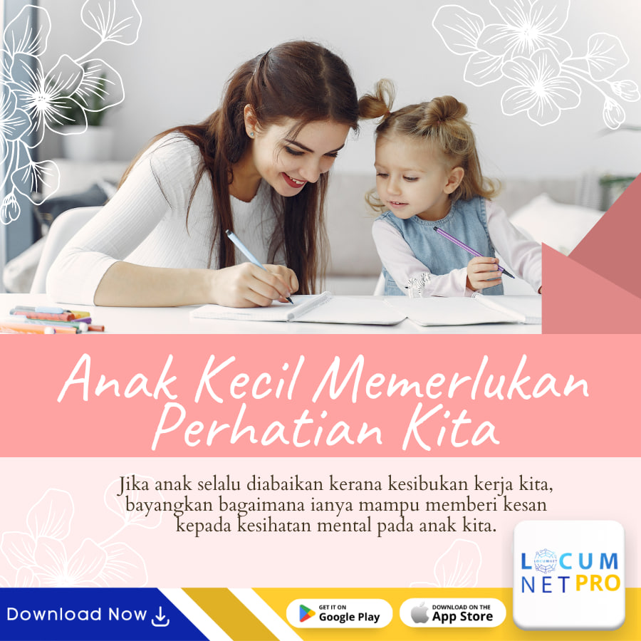ANAK KECIL MEMERLUKAN PERHATIAN KITA