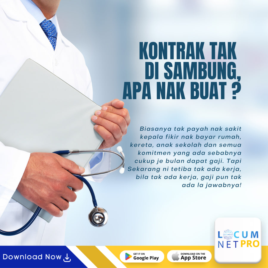KONTRAK TAK DI SAMBUNG, APA NAK BUAT ?