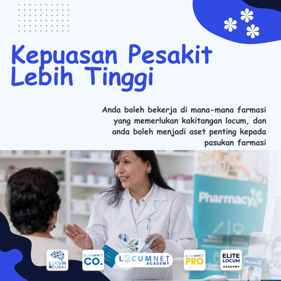 KEPUASAN PESAKIT LEBIH TINGGI