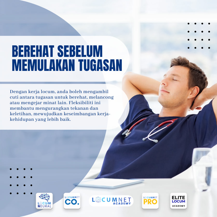 BEREHAT SEBELUM MEMULAKAN TUGASAN
