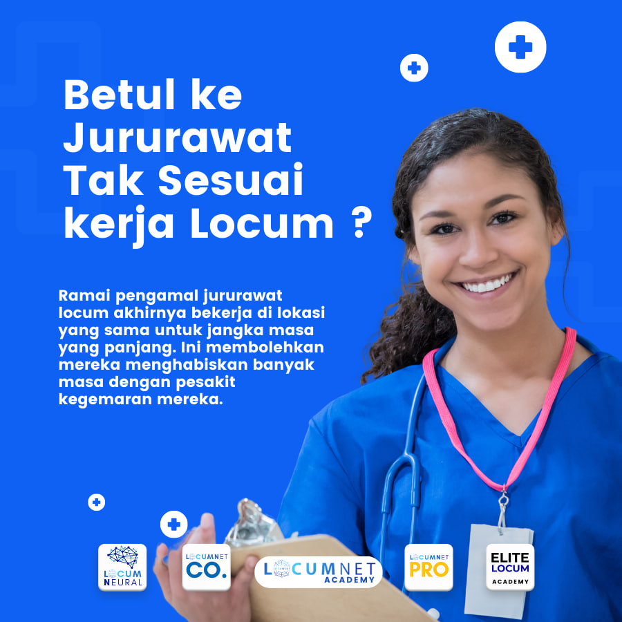 BETUL KE LOCUM TAK SESUAI UNTUK JURURAWAT ?