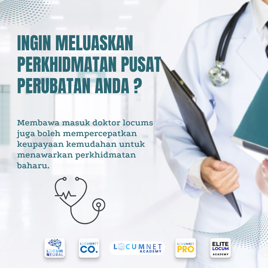 INGIN MELUASKAN PUSAT PERUBATAN ANDA ?