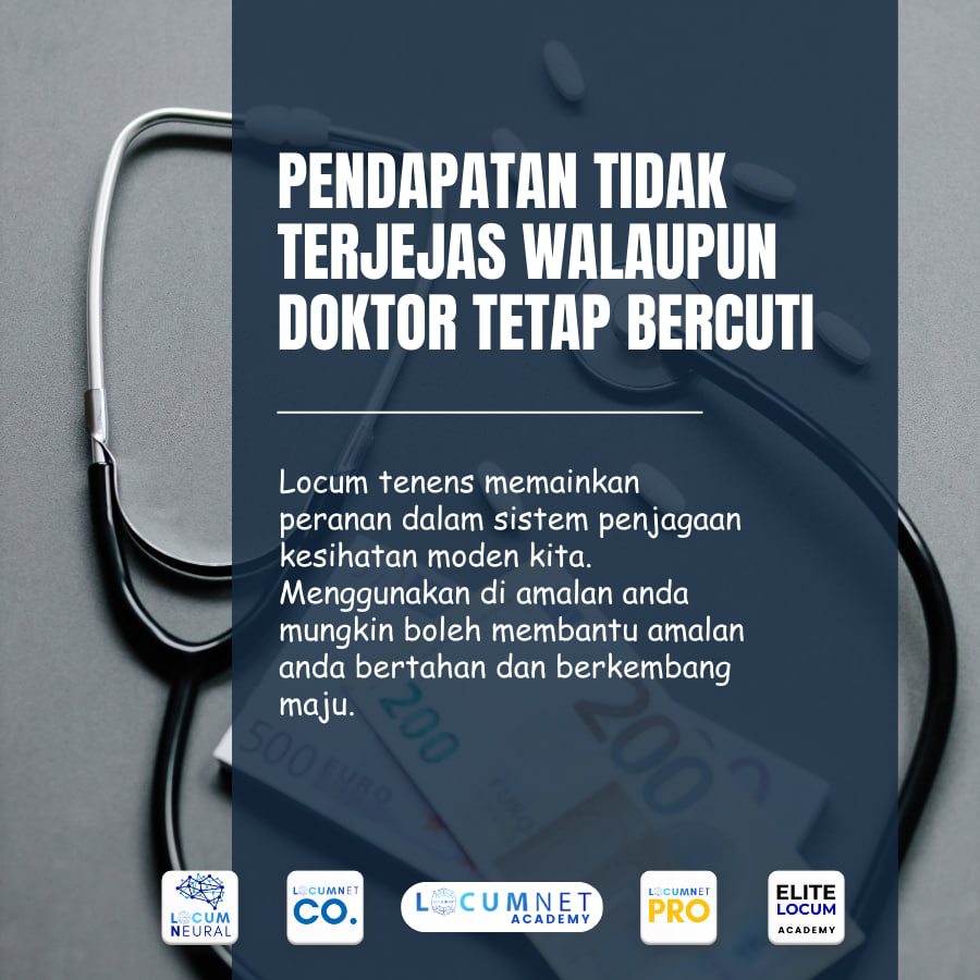 PENDAPATAN TIDAK TERJEJAS WALAUPUN DOKTOR TETAP BERCUTI