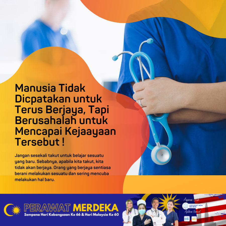 MANUSIA TIDAK DICIPTAKAN UNTUK TERUS BERJAYA