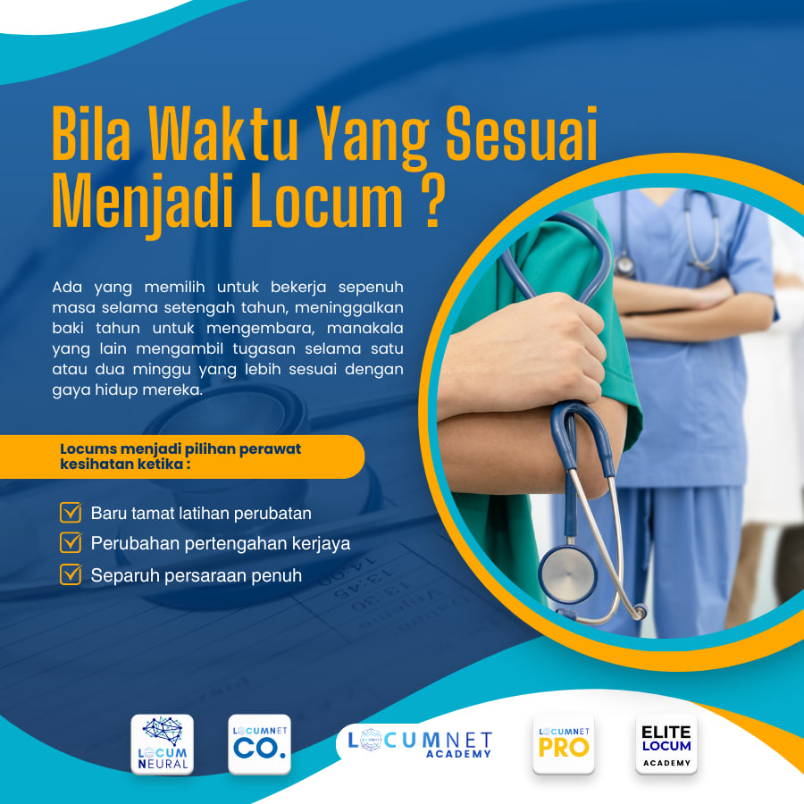 BILAKAH WAKTU YANG SESUAI JADI LOCUM ?