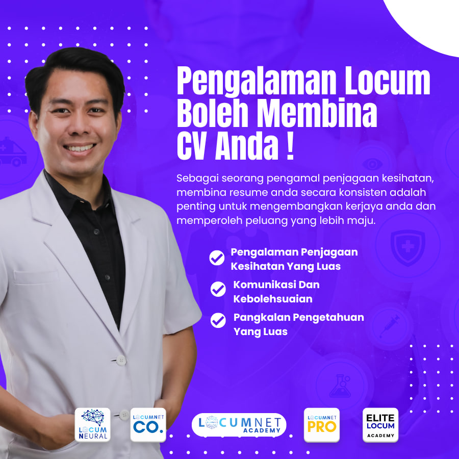 PENGALAMAN LOCUM BOLEH MEMBINA CV ANDA!