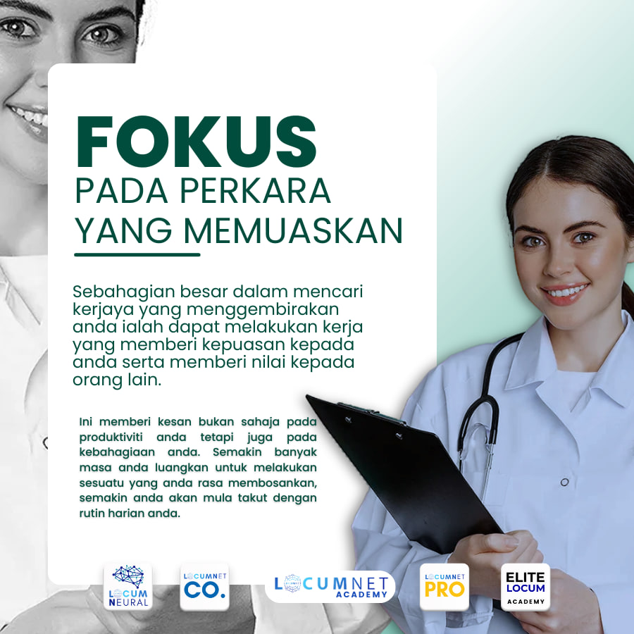 FOKUS PADA PERKARA YANG MEMUASKAN