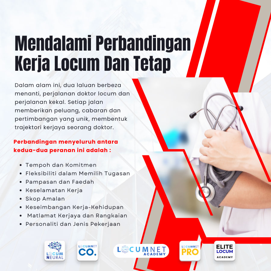 Mendalami Perbandingan Kerja Locum Dan Tetap