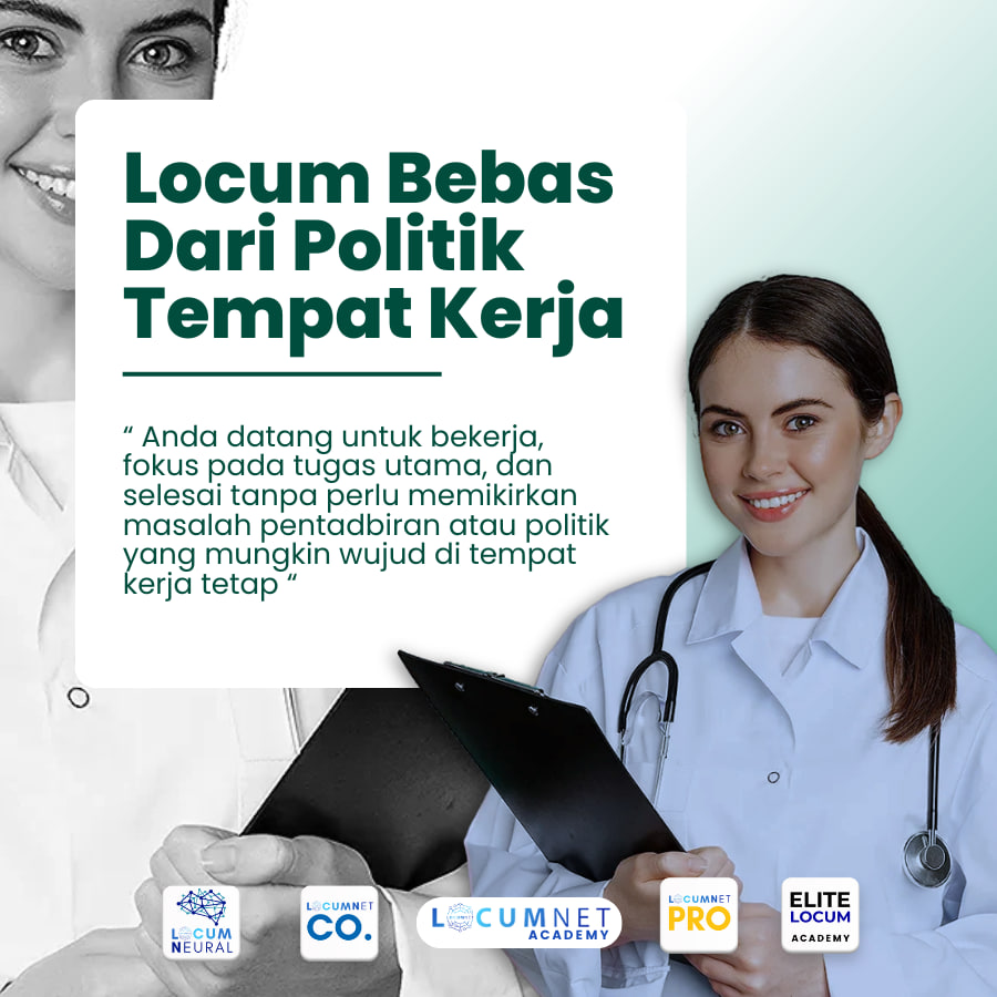 Locum Bebas Dari Politik Tempat Kerja